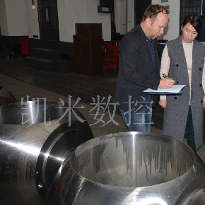 瑞典客戶參觀凱米