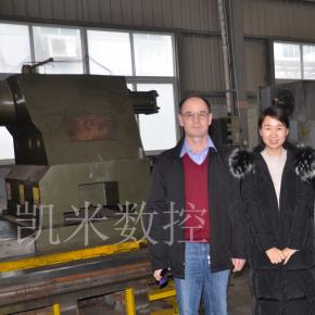 俄羅斯客戶參觀凱米